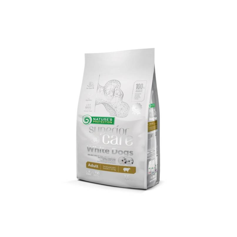 Al Superior Care Adulto Pelo Blanco Lamb Small 1.5kg