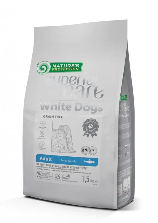 Al Superior Care Adulto Pelo Blanco Arenque Small 1.5kg
