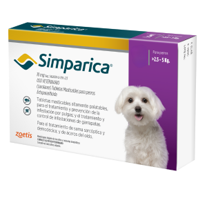 Simparica 10mg 2.5-5kg 35 DIAS