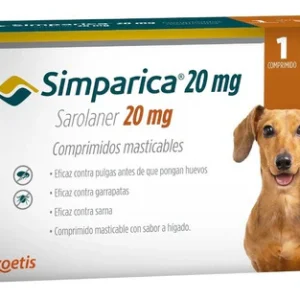 Simparica 20mg 5-10kg 35 DIAS
