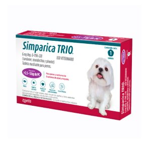Simparica Trio 1tab 2.5 - 5 KG 35 DIAS