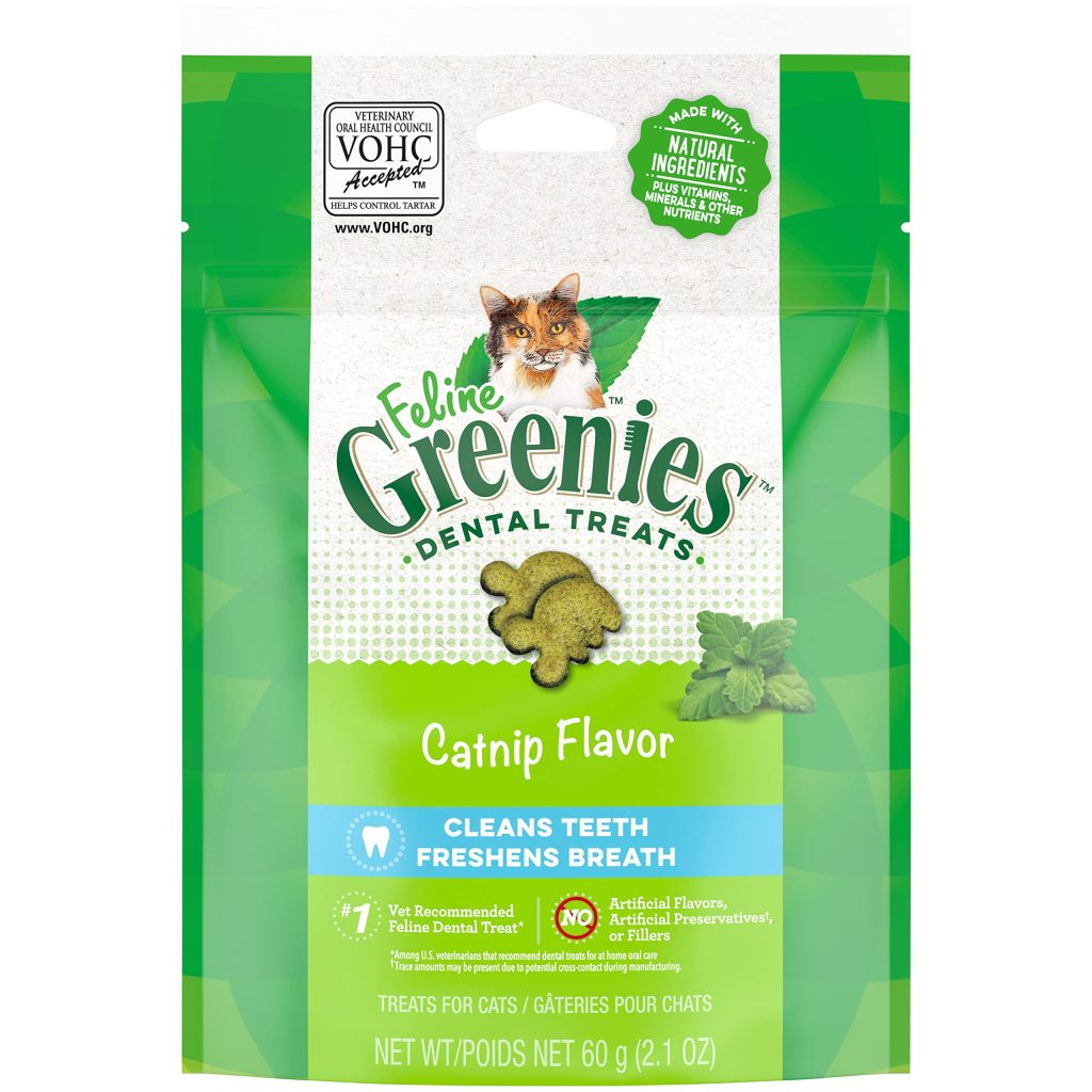 Greenies Fel Dental Treat Catnip 60g
