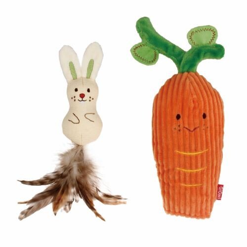 Gigwi Catch Scratch Rabbit Carrot