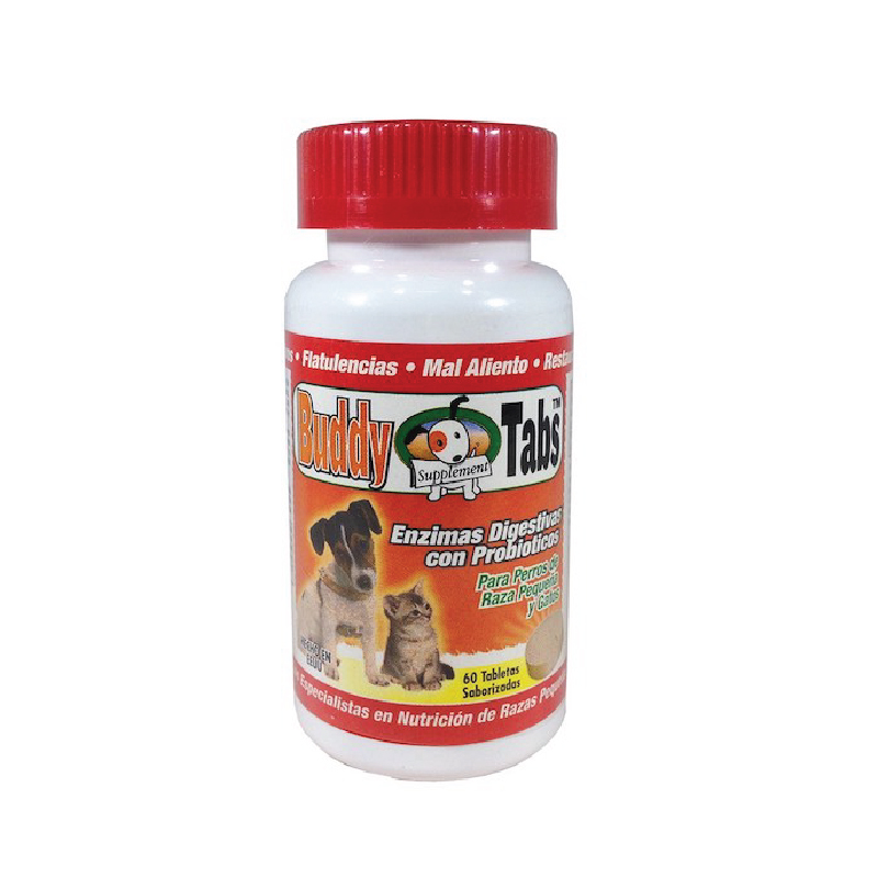 Buddy Tabs Enzimas Digestivas 60TABS