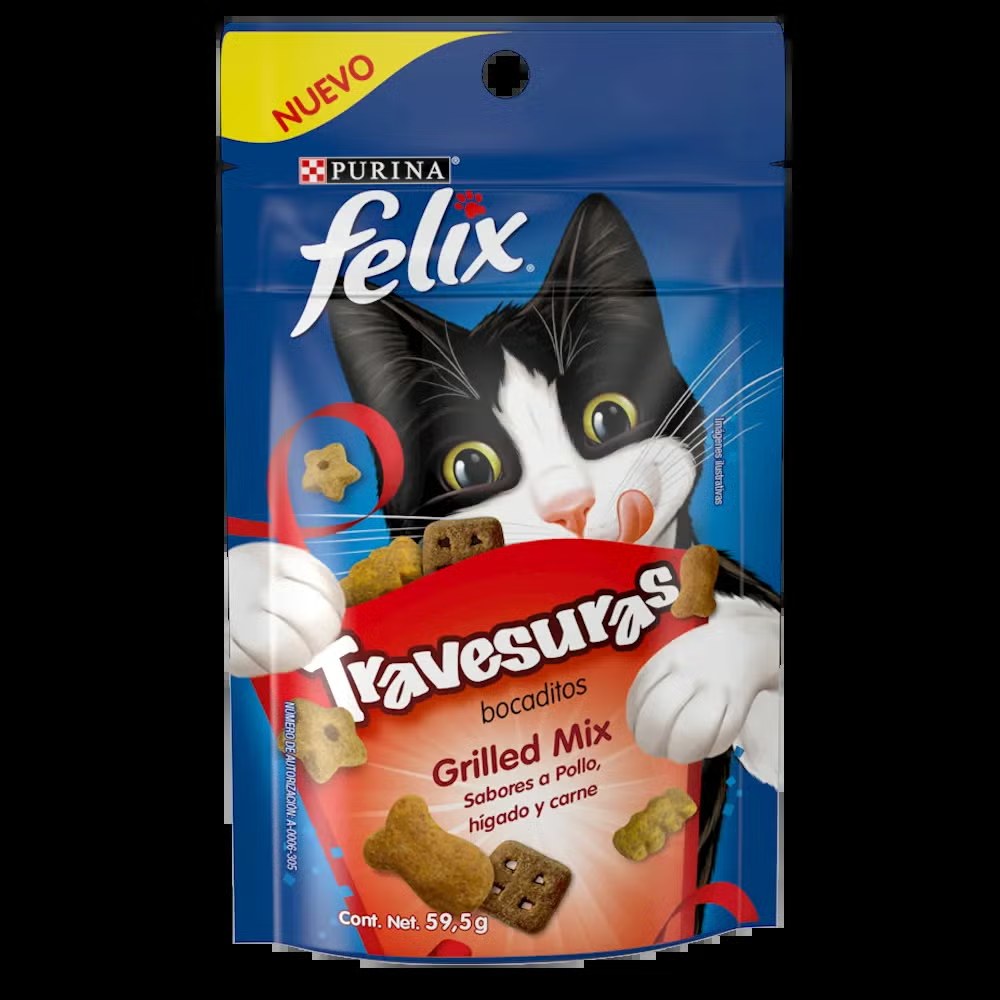 Premios Felix Grilled Mix 59g