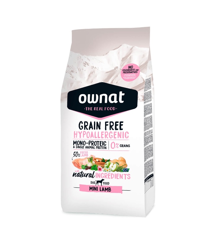 Al Ownat Can Grain Free Hypoalergenic Mini Lamb 1kg