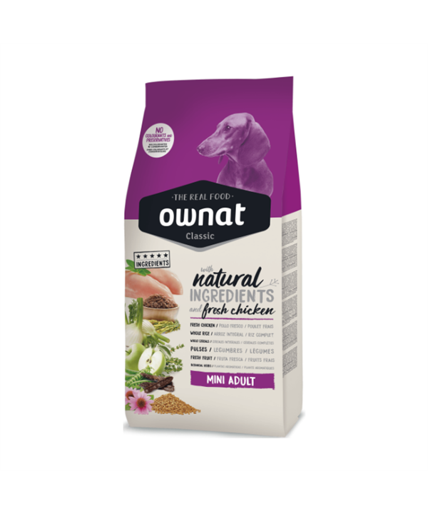 Ownat Can Classic Mini Adult Chicken 1.5kg