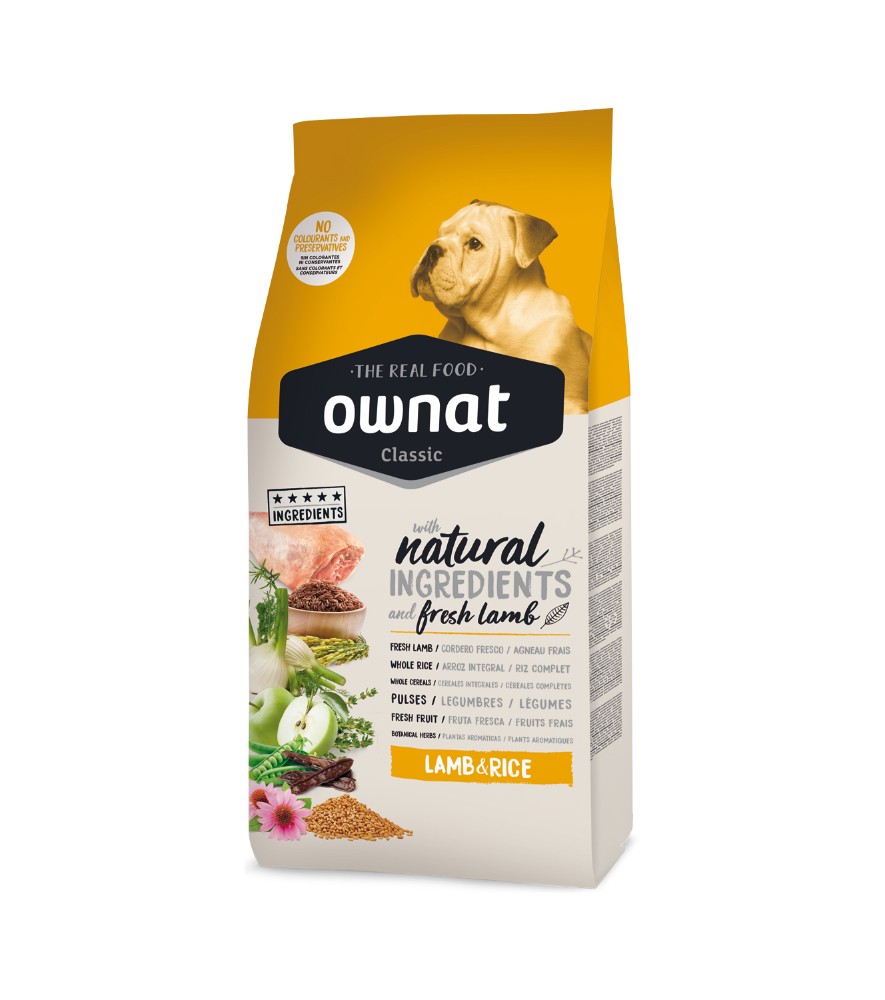 Ownat Can Classic Lamb Rice 4kg