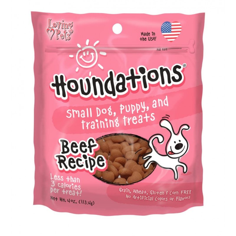 Premios Dog Training Treats Beef Small Dog Puppy Houndations 4oz