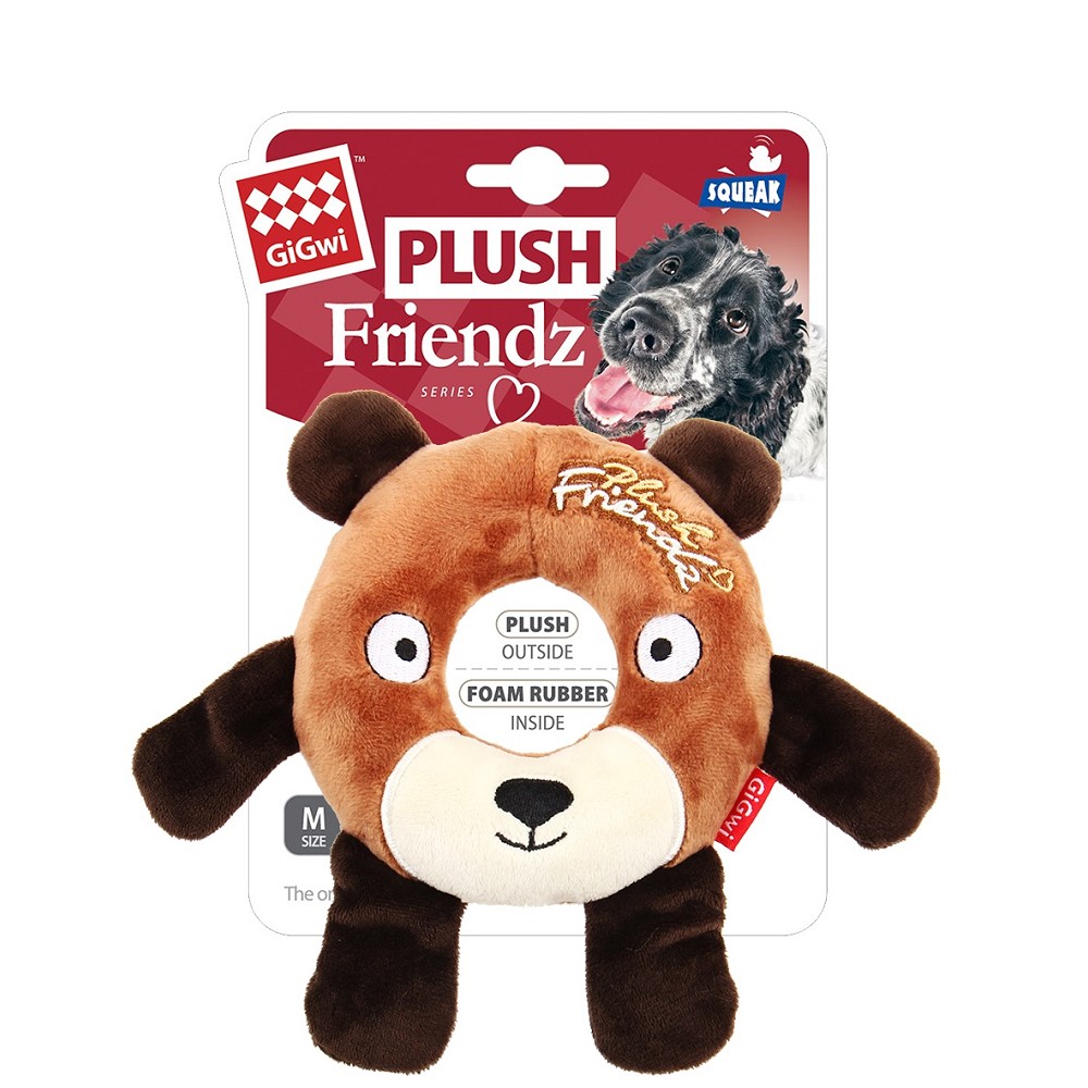 Gigwi Plush Friends Rueda Bear M