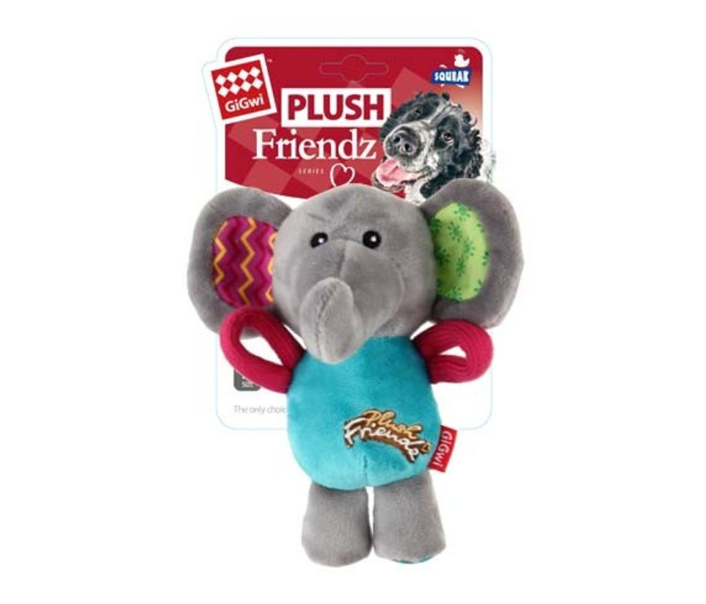 Gigwi Plush Friendz Elefant Gris Med