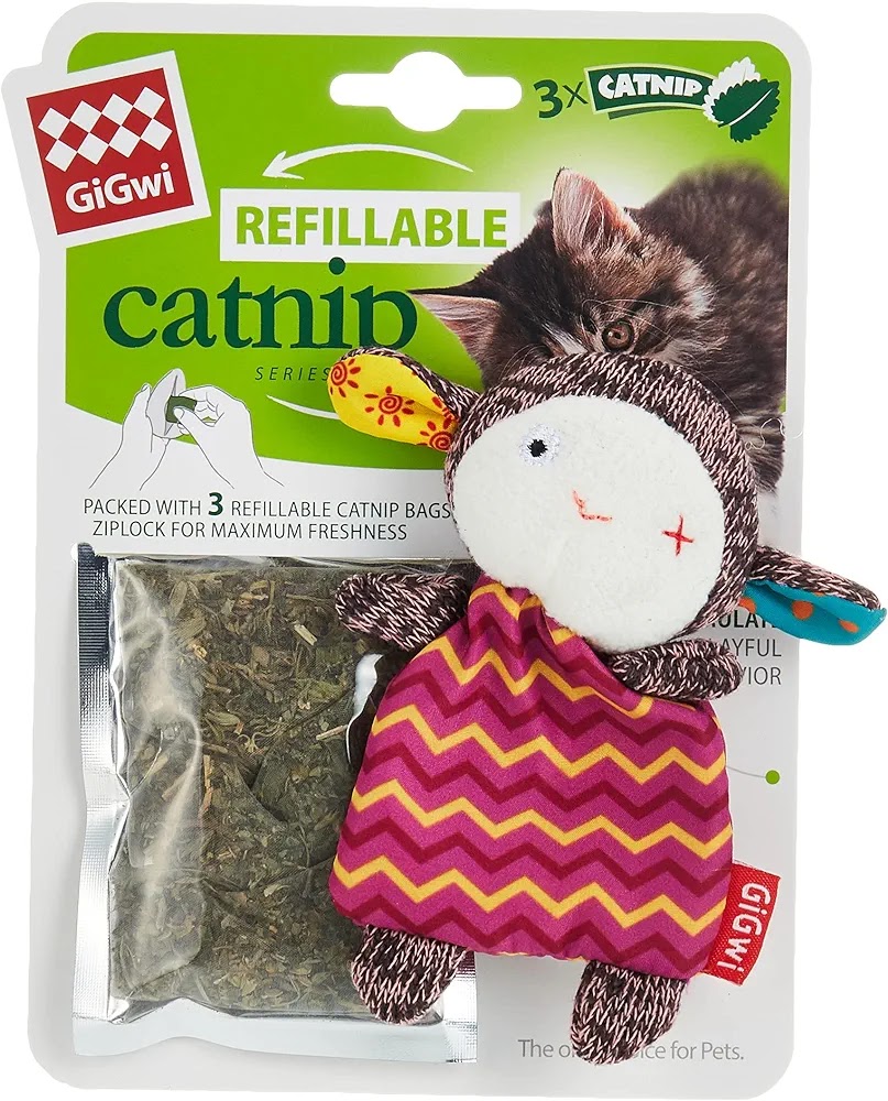 Gigwi Refillable Catnip Sheep