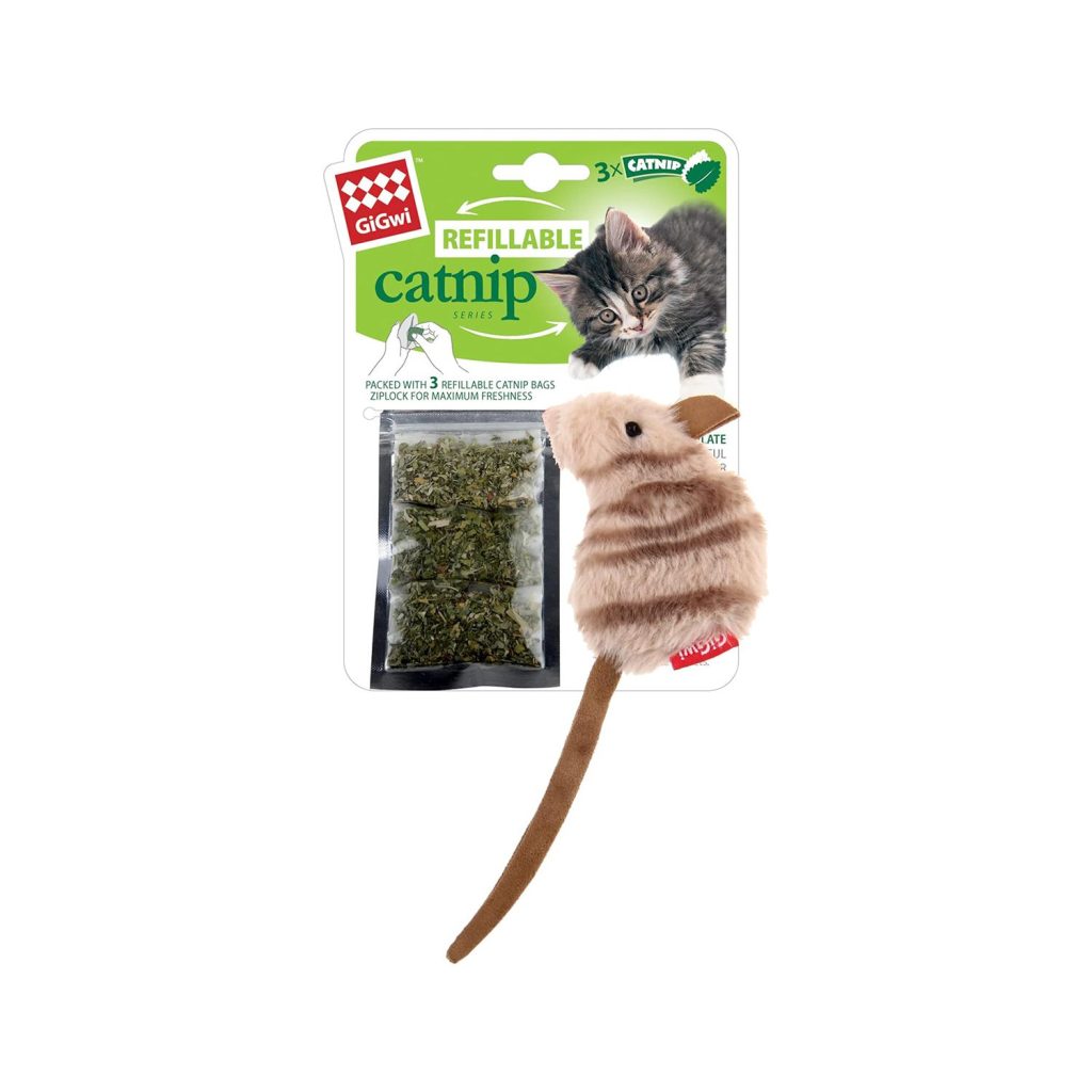 Gigwi Oso Catnip Refillable X 3