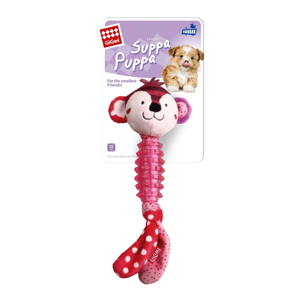 Gigwi Suppa Puppy Mono Rosa S